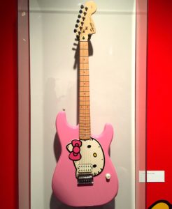 Hello Kitty super cute pink guitar