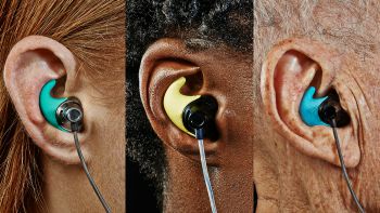 normal earphones in ear