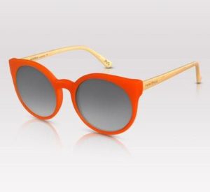 orange cat eye glasses