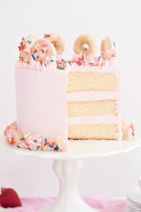 sprinkles for breakfast donut cake