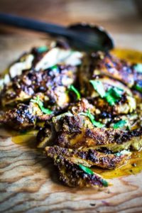 chicken shawarma feasting at home