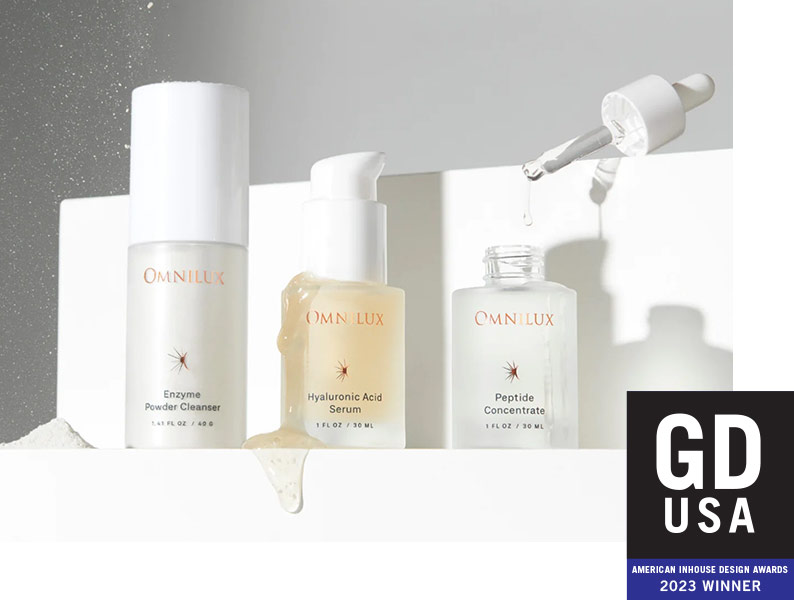2023 InHouse Design Award Omnilux Skin