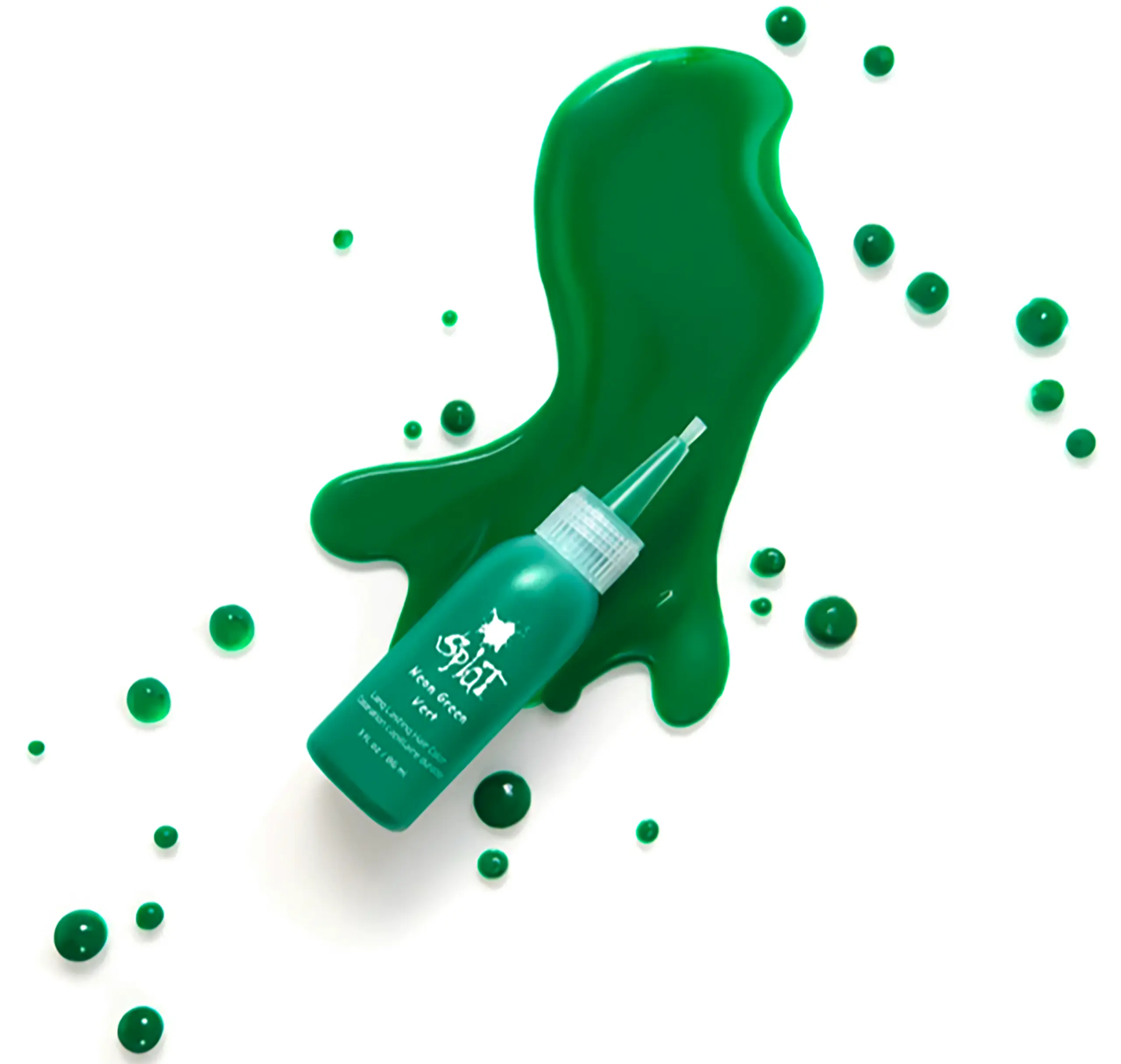 Splat hair color dye bottle