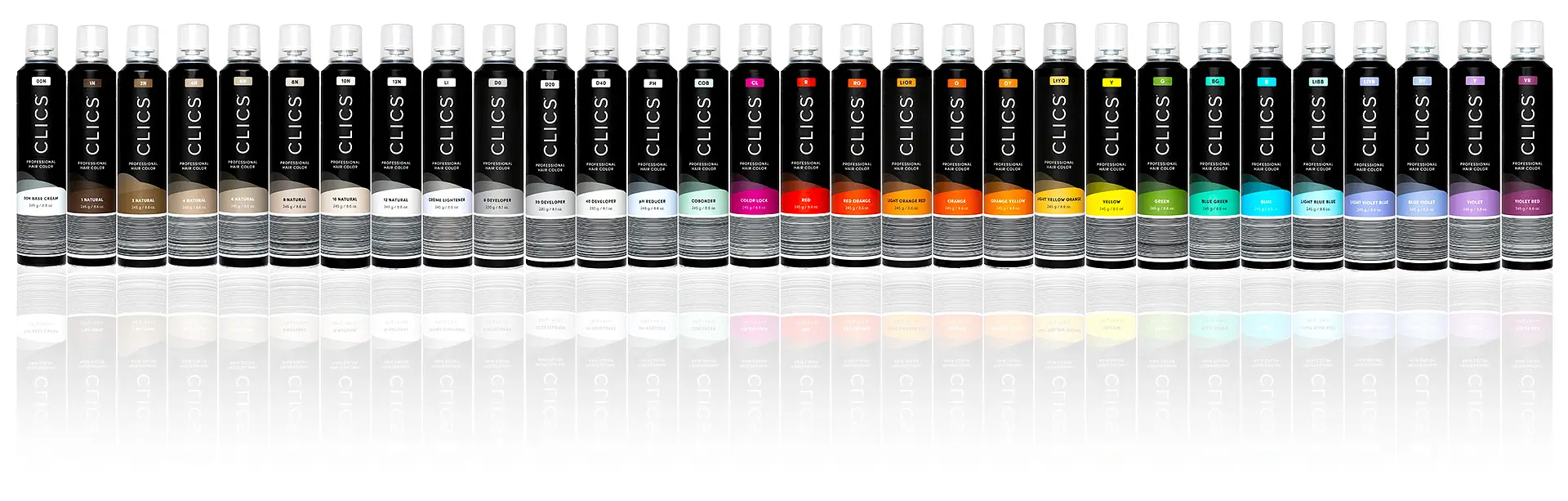 clics modern professional hair color brand