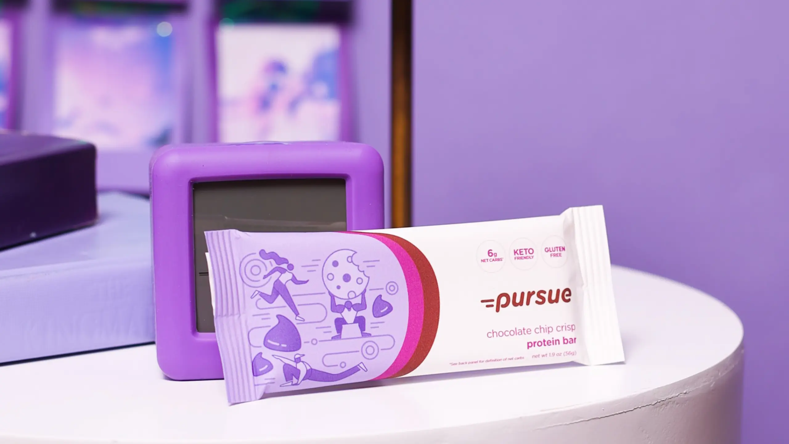 pursue bar marketing branding food products